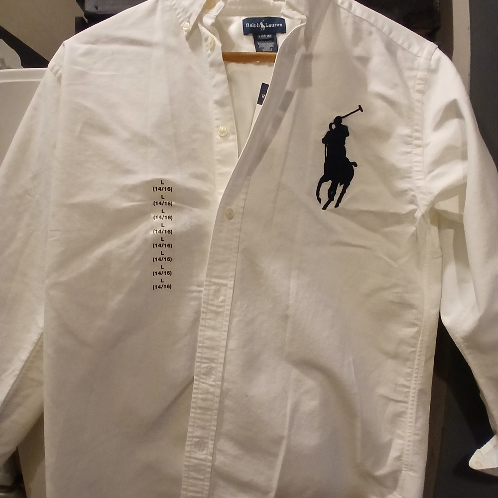 Polo by Ralph Lauren Women's White Shirt